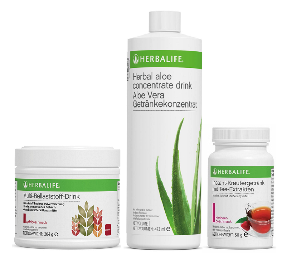 Herbalife Fettschmelzend Paket (Aloe, Tee, Mu. Ballaststoff)