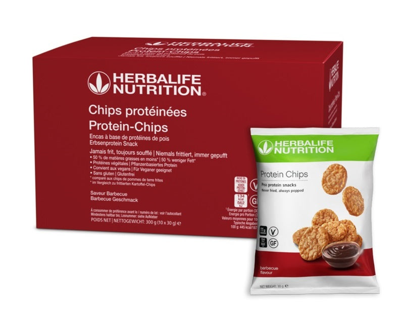 Herbalife Protein Chips - 10x30g Barbecue